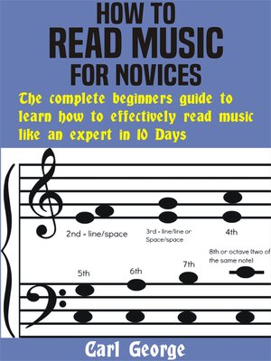 cover image of HOW TO READ MUSIC FOR NOVICES